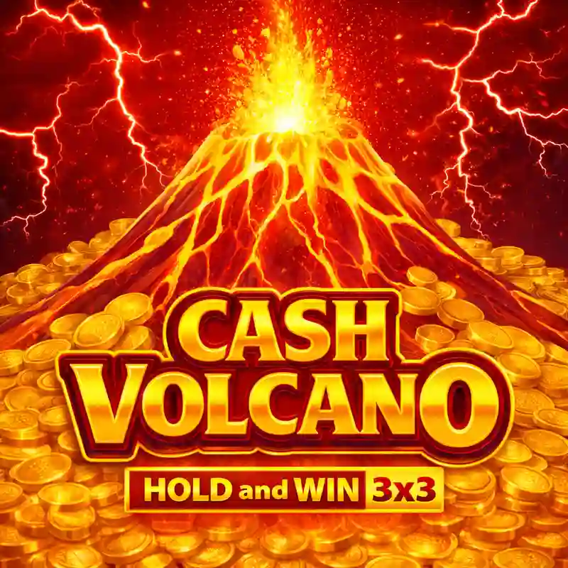 Cash Volcano slot game by stake casino